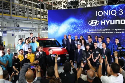 hyundai turkiyedeki ilk tam elektrikli modeli ioniq 3un uretimine basladi