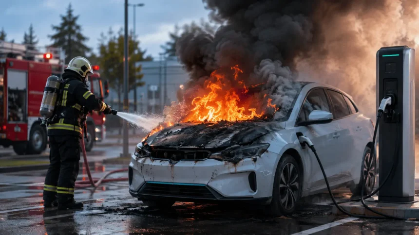 Türkiye'de Elektrikli Otomobil Yangınları Artıyor mu? Gerçek Riskler ve İstatistikler 1 turkiyede elektrikli otomobil yanginlari artiyor mu gercek riskler ve istatistik
