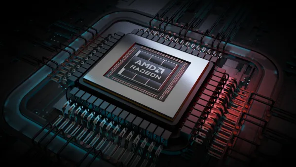 AMD Radeon ekran kartı ve CUDA kod ekranı görseli