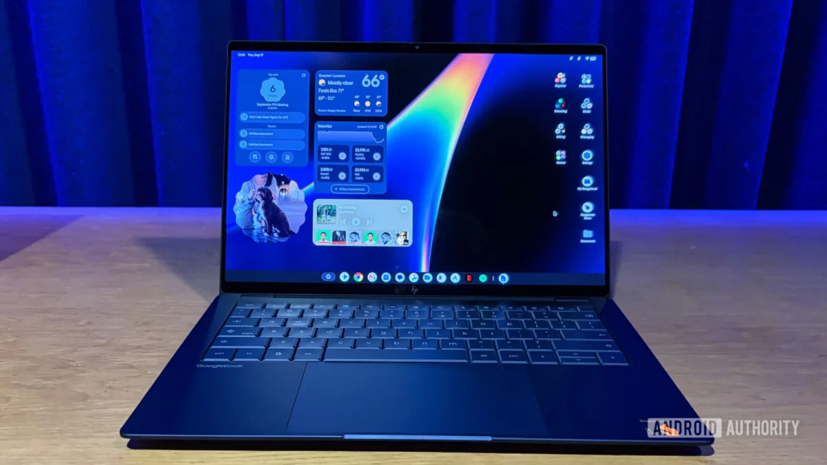 Googlebook dizüstü bilgisayar yapay zeka özellikleri görseli