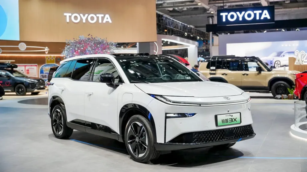 Toyota bZ3X electric SUV (Source: GAC Toyota)