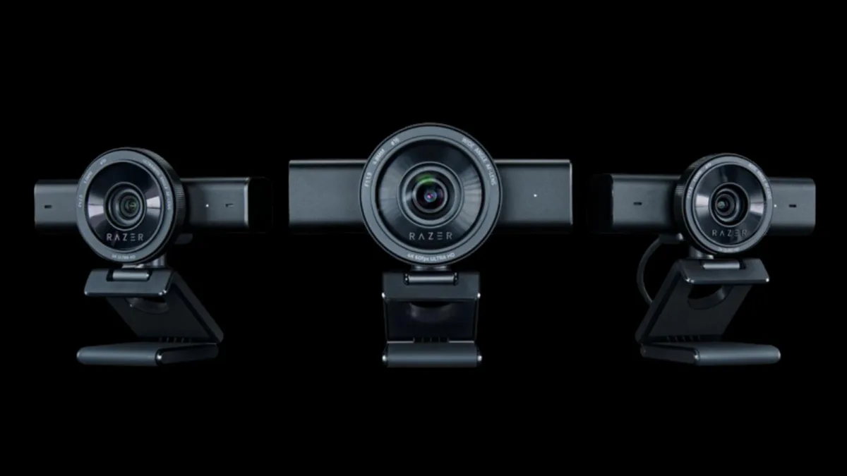 Razer Kiyo V2 Pro webcam masaüstü kurulumu
