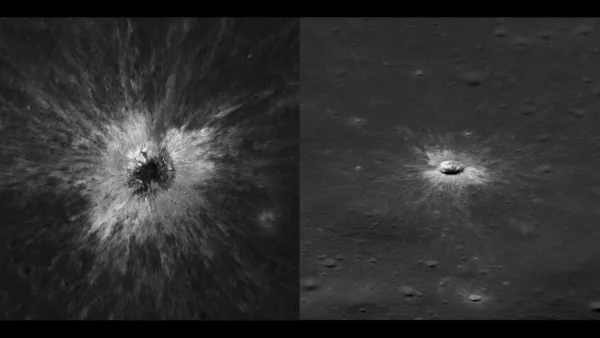 NASA Ay’da 132 yılda bir oluşan nadir krateri tespit etti