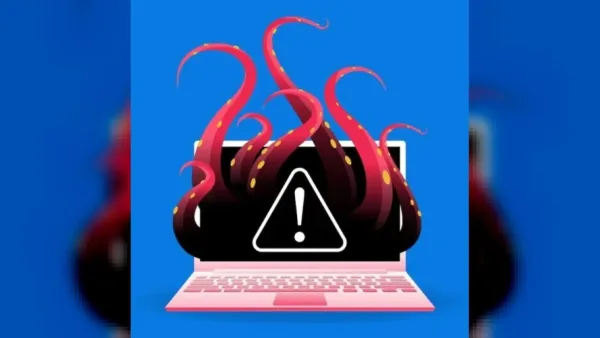 Sahte CAPTCHA ekranı gösteren bilgisayar ekranı görseli