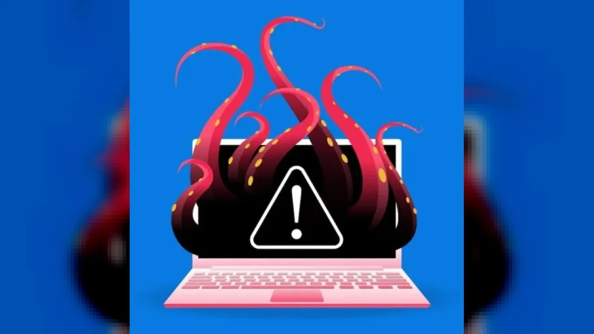 Sahte CAPTCHA ekranı gösteren bilgisayar ekranı görseli