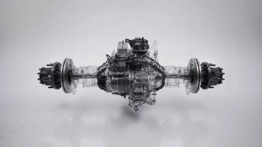 Semi sürüş ünitesi artık Cybertruck ile paylaşılan çelik kafesli rotor ve çubuk sarılı stator kullanıyor