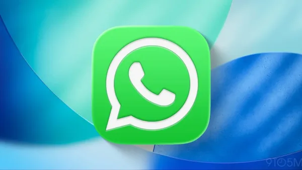 iPad ekranında WhatsApp kenar çubuğu arayüzü