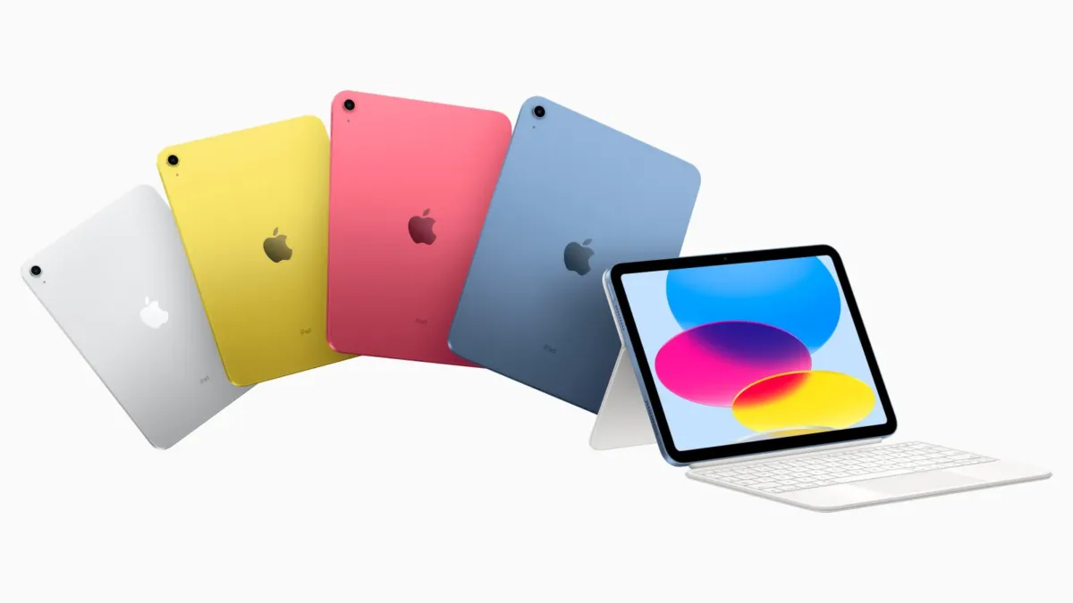 Apple'ın yeni giriş seviyesi iPad tasarım görseli