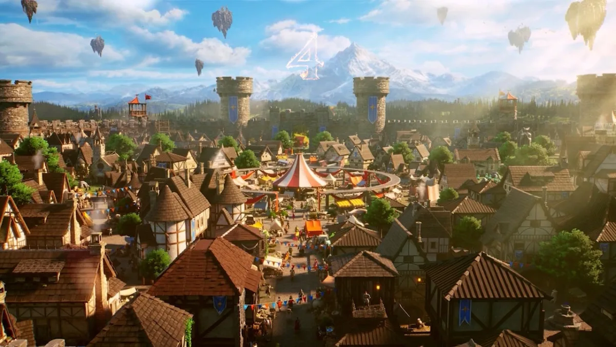 RuneScape dördüncü MMO konsept görseli ve logo